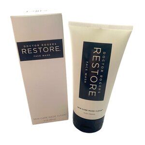 Doctor Rogers Restore Face Wash 5 Oz Skin Care Made Clean New With Box